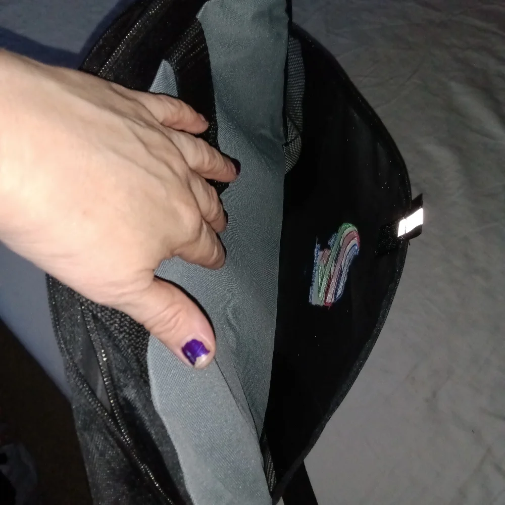 New Black & Grey Laptop Bag